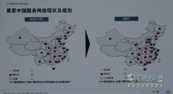 為了更好地滿(mǎn)足用戶(hù)，曼恩不斷拓展經(jīng)銷(xiāo)商網(wǎng)絡(luò)與服務(wù)網(wǎng)絡(luò)