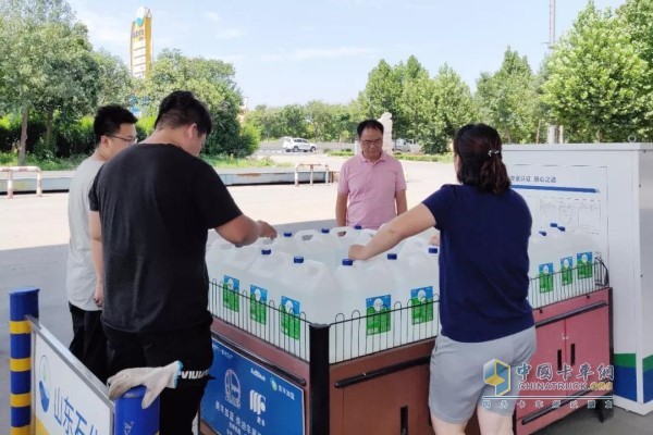 美豐加藍董事了解各市場區(qū)域車用尿素加注站布局情況