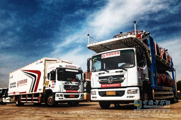 東風(fēng)輕型車護航鄭州日產(chǎn)車隊征戰(zhàn)2019絲路拉力賽