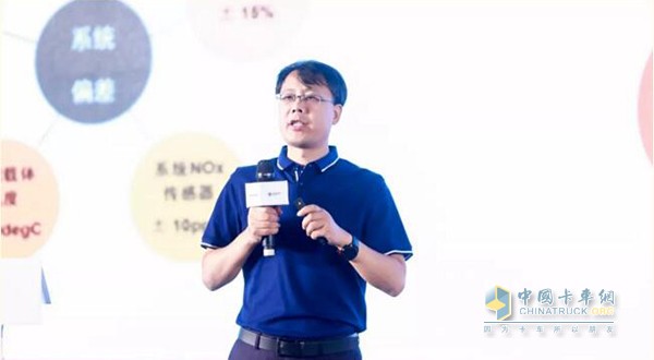 福田康明斯輕型發(fā)動機總工程師張明廣介紹F系列發(fā)動機