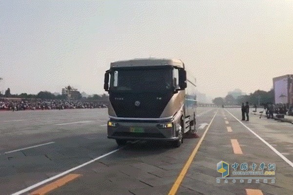 比亞迪新T8純電動洗掃車品質卓越