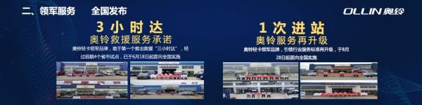 奧鈴行業(yè)首創(chuàng)“救援服務(wù)3小時達+一次進站”