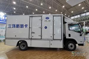 [武漢車展]新氫卡＋集裝箱無人轉(zhuǎn)運車 三環(huán)展行業(yè)領先技術
