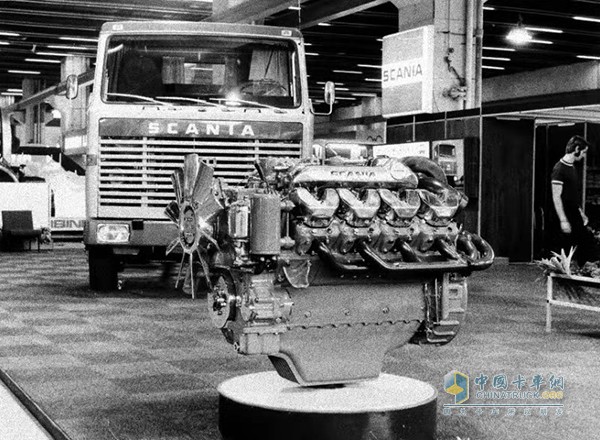 1969年，斯堪尼亞V8在德國IAA車展上首次亮相