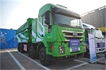 紅巖燃料電池自卸車亮相青島，搶先布局燃料電池重卡市場