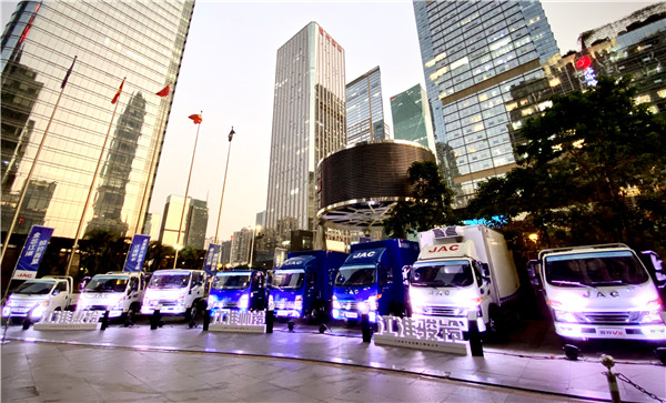 江淮帥鈴、駿鈴、康鈴國六輕卡展示