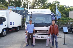 現(xiàn)代商用車價值體驗暨司機關愛行動打卡廣州站，現(xiàn)場歡樂多