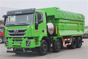 上汽紅巖國六LNG自卸車，以性能優(yōu)勢為刃  劍指國六時(shí)代
