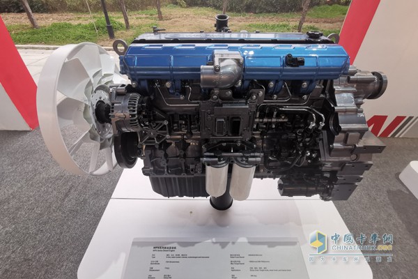 濰柴WP8發(fā)動(dòng)機(jī)，專為標(biāo)載攪拌車、輕量化自卸車和港口牽引車打造