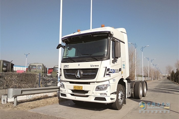 北奔重卡 北奔V3ET 牽引車(chē) 自動(dòng)駕駛