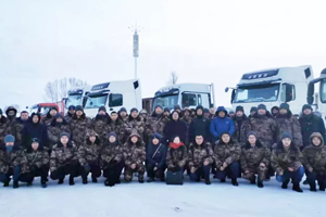 -50℃下，你工作的樣子真美！重汽紅飄揚冰雪之都！