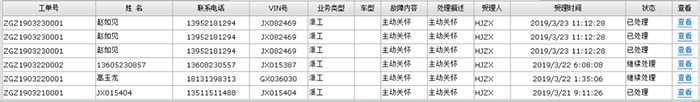 “主動關(guān)懷服務(wù)”工單至服務(wù)站，在15分鐘內(nèi)響應(yīng)，根據(jù)客戶需求提供服務(wù)