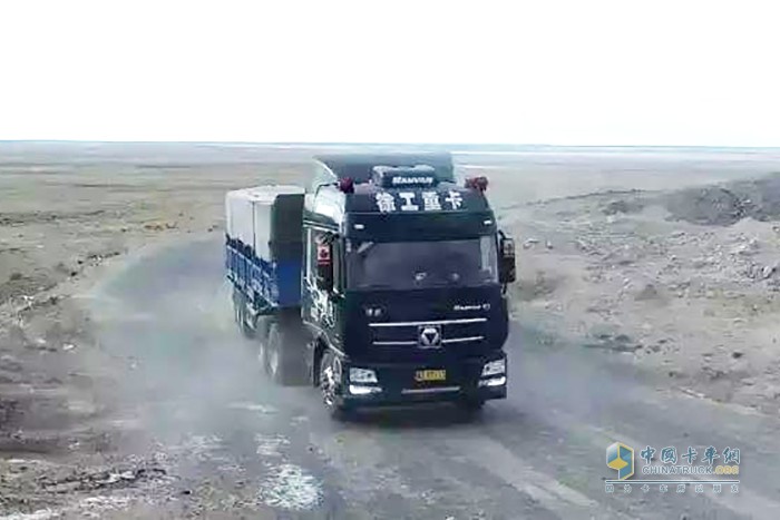 徐工漢風(fēng)G7牽引車跟隨專業(yè)用戶征戰(zhàn)半年只休4天，奔襲7萬公里