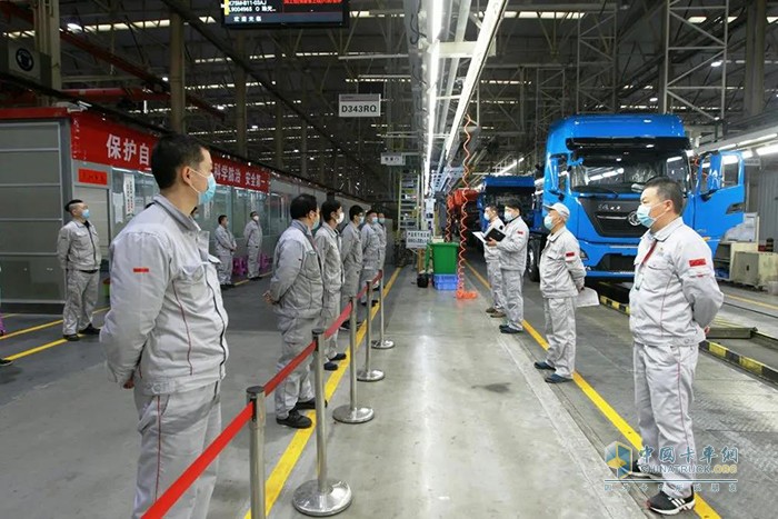 工廠在保證防疫車輛生產(chǎn)外，正逐步恢復日常產(chǎn)能
