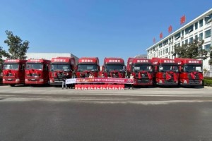 深受用戶信賴 陜汽重卡全國(guó)各地忙交付