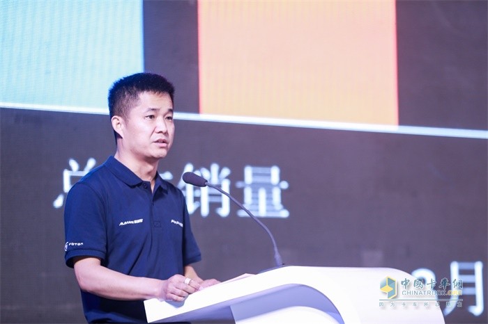 歐航歐馬可事業(yè)部常務(wù)副總裁、營銷公司總經(jīng)理唐宏超致辭