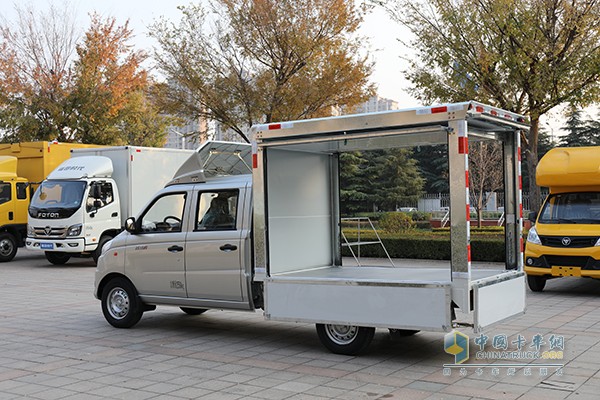 祥菱翼展車，給你一個(gè)放心的流動(dòng)貨柜