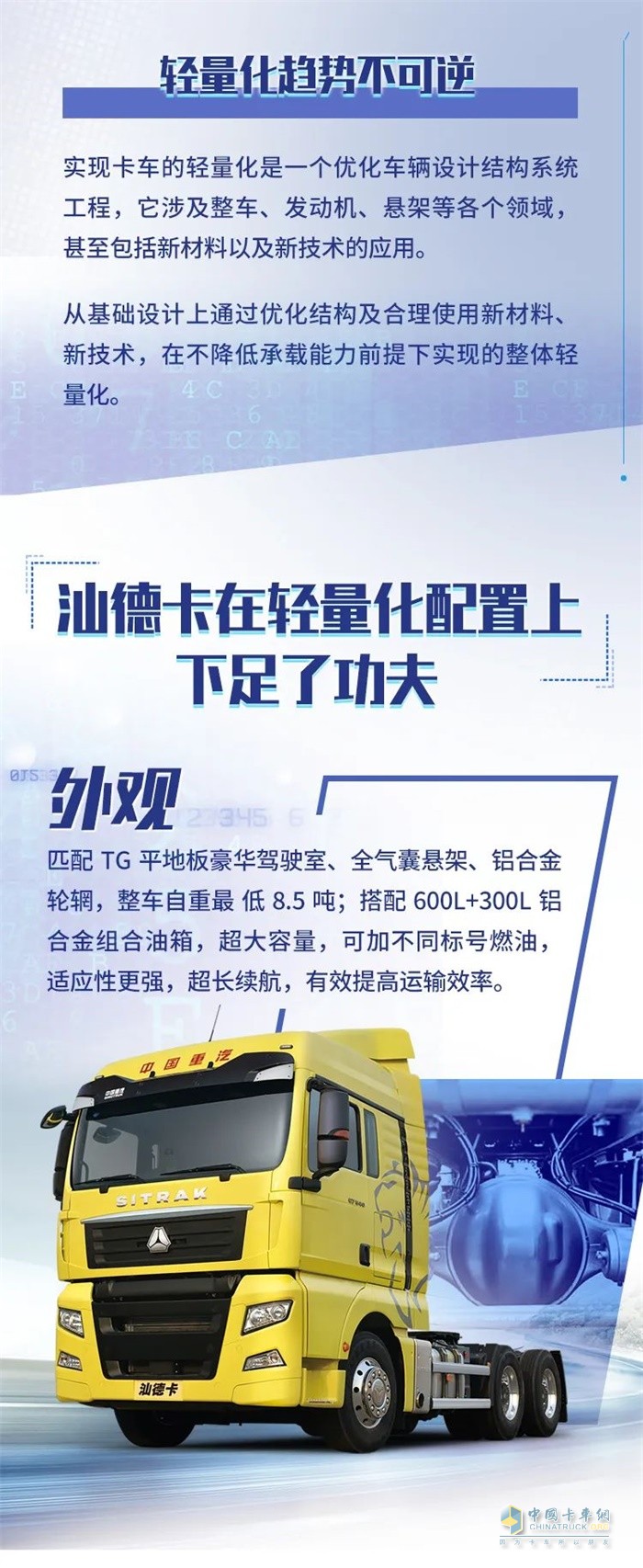 中國(guó)重汽汕德卡 