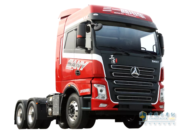 三一道依茨動(dòng)力首款車“王道435”
