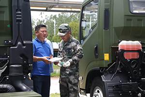 首戰(zhàn)用我，強(qiáng)筑國防-上汽輕卡軍車積極投身三軍建設(shè)!