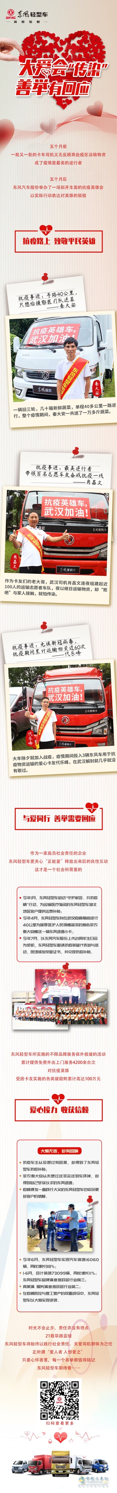 東風輕型車：大愛會“傳染” 善舉有回應