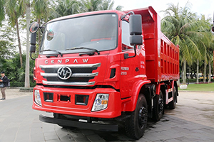 紅巖杰豹自卸車車主談使用感受：這車實(shí)在，是個好“后生”！