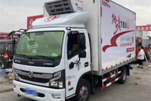 輕卡也瘋狂 11天萬里送鮮的東風輕卡深得用戶認可