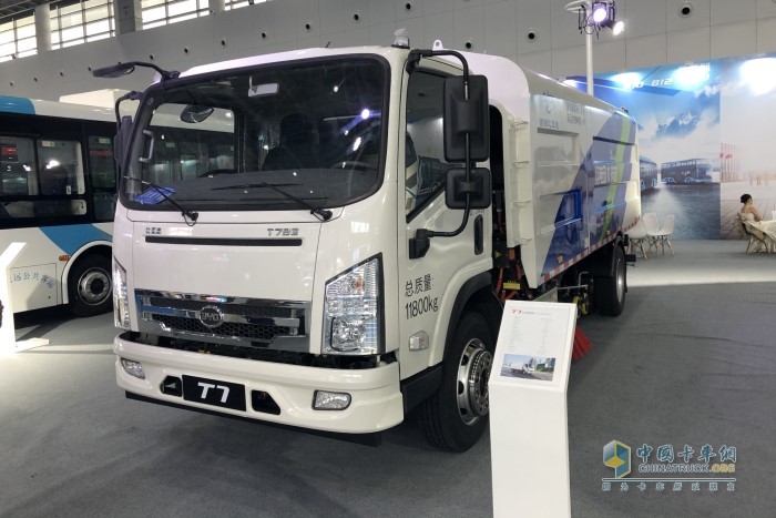 比亞迪T7純電動掃路車