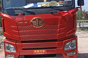有JH6牽引定義車  胡飛龍的運輸累并快樂著