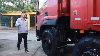 瑞沃大金剛ES7國六自卸車動(dòng)力一馬當(dāng)先，金山銀山等你搬！
