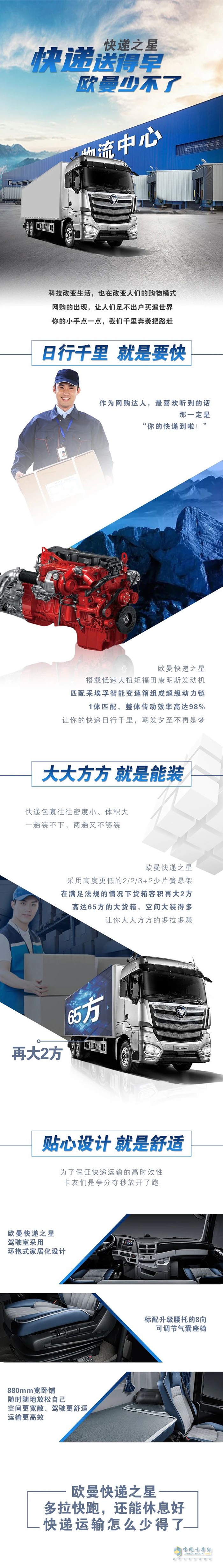 快遞之星-快遞送得早，歐曼少不了!