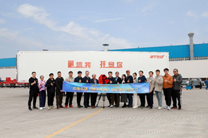 中集車輛《通華先鋒》短視頻在揚(yáng)州開拍