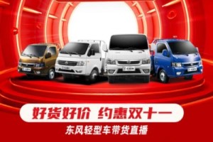 雙十一狂歡季 東風輕型車惠享卡友禮不停