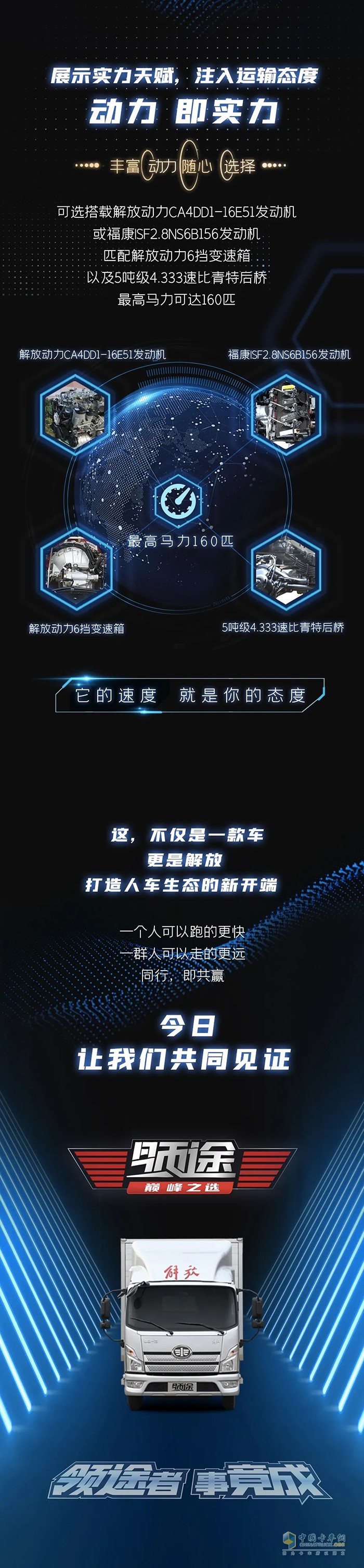 領途者，事竟成-解放輕卡·領途·榮耀上市
