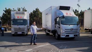 兩款解放領(lǐng)途冷藏車有何不同？動力上裝各有千秋