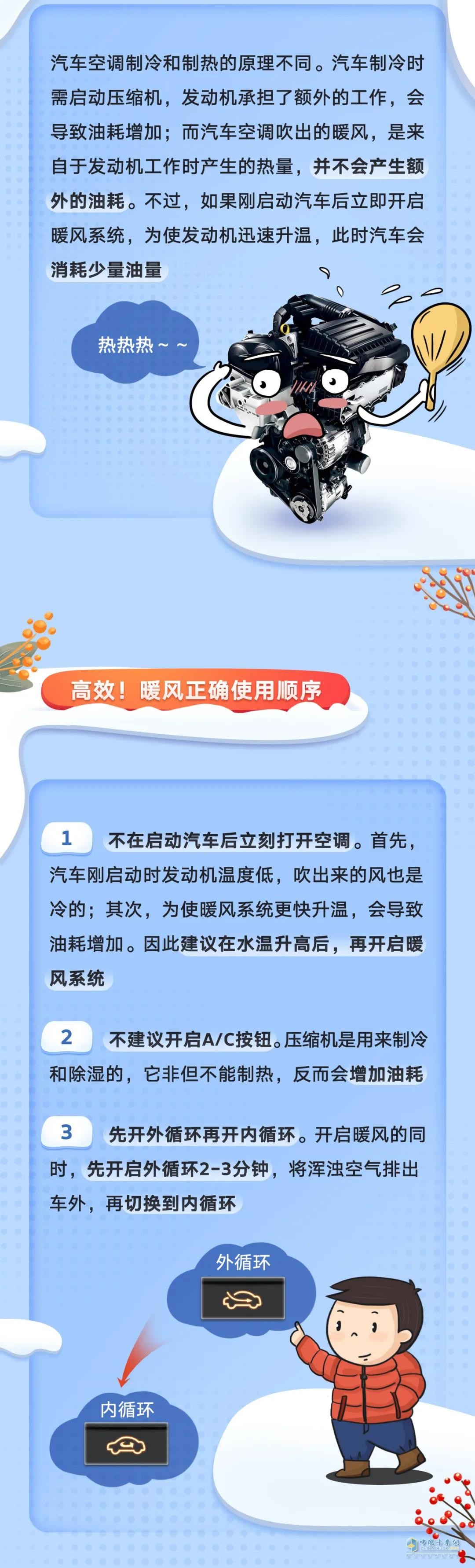 空調(diào)暖風(fēng) 使用技巧
