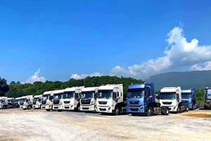 開門紅??！近百臺東風(fēng)商用車從瑞麗口岸駛向緬甸大地