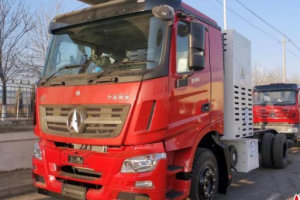 發(fā)力新能源，北奔重汽首臺(tái)100KW級(jí)氫燃料電池環(huán)衛(wèi)重卡下線