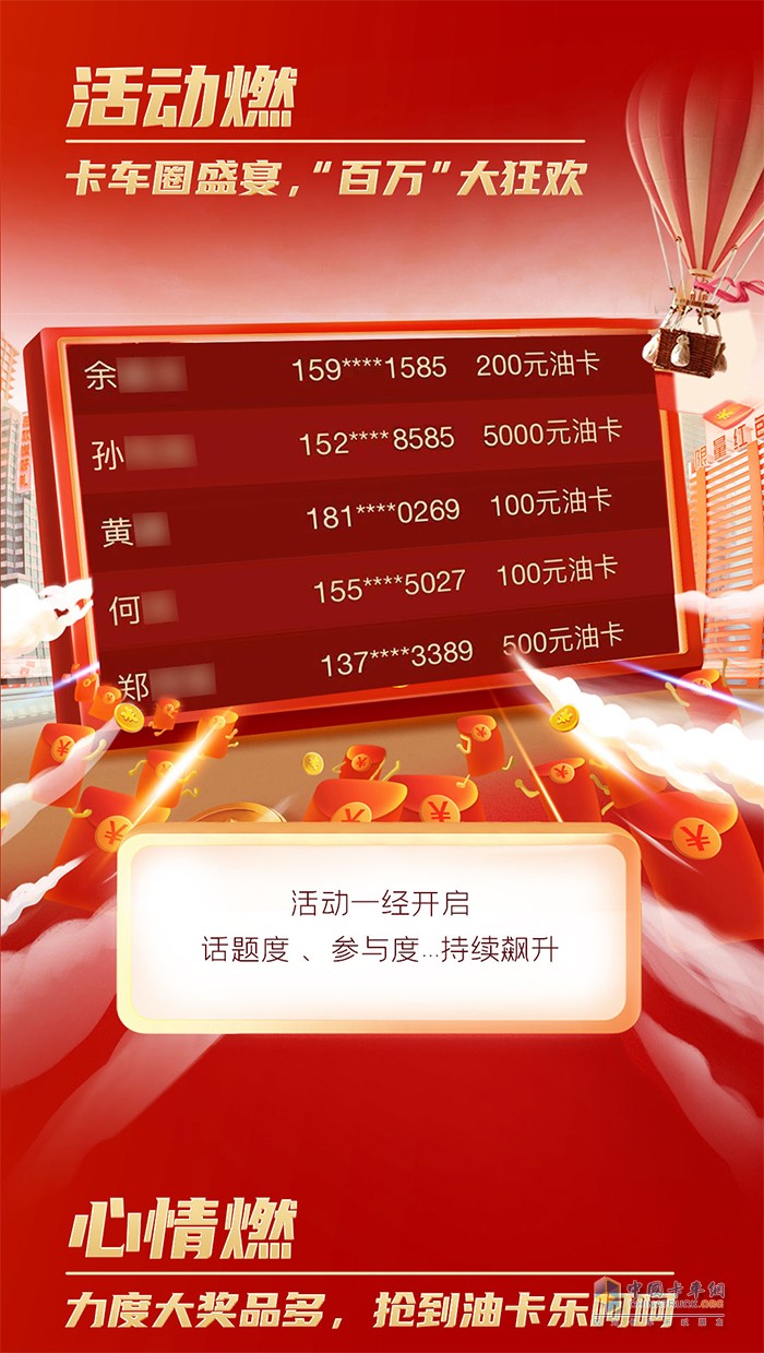 第四屆解放輕卡·百萬油卡，就是這么燃!
