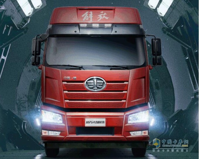 解放J6P價(jià)值版牽引車前臉