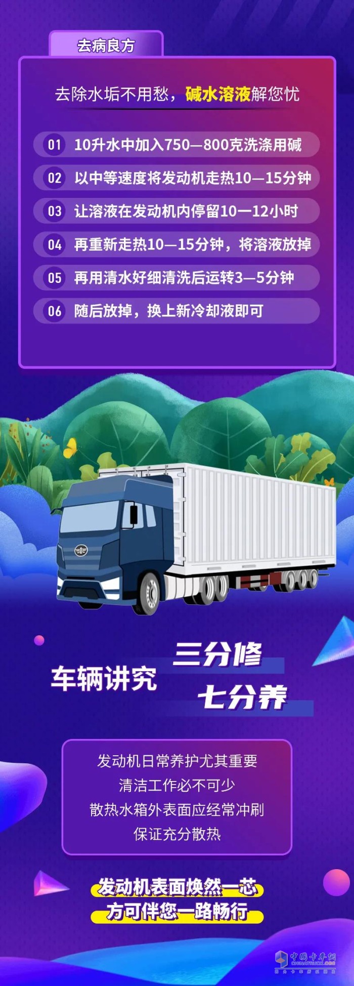解放動(dòng)力 發(fā)動(dòng)機(jī)保養(yǎng) 國(guó)六發(fā)動(dòng)機(jī)
