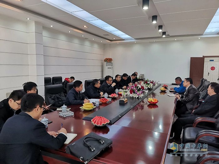北奔重汽調(diào)研包頭重卡市場(chǎng)
