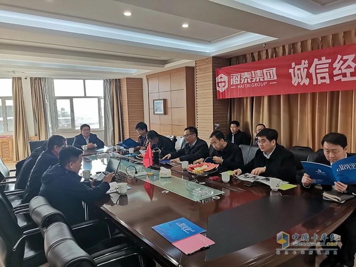 北奔重汽調(diào)研包頭重卡市場(chǎng)