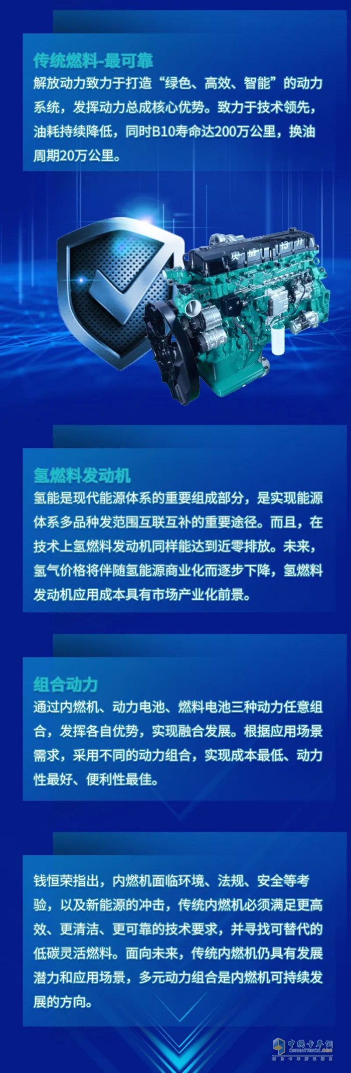 解放動(dòng)力 零部件 發(fā)動(dòng)機(jī) 錢恒榮