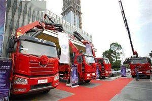 布局華南，一汽解放國六隨車吊產(chǎn)品進軍廣東市場