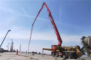 創(chuàng)造多項世界之最！三一泵車助力鳳凰黃河大橋建設