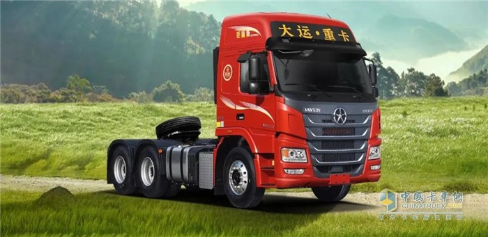 大運重卡  燃氣牽引車