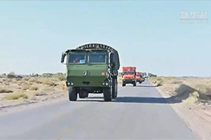 北奔重型高機(jī)動性通用戰(zhàn)術(shù)車輛，圓滿完成神舟十二號載人飛船返回艙搜救任務(wù)