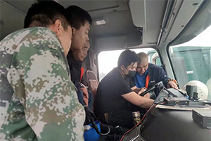 車輛未動(dòng)，服務(wù)先行，北奔重汽，用報(bào)國之心做好服務(wù)保障工作