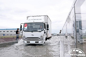 中國新能源物流車挑戰(zhàn)賽首戰(zhàn)告捷 上汽輕卡EC300包攬三項(xiàng)大獎(jiǎng)